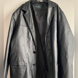 Vintage Euro Mond leather blazer